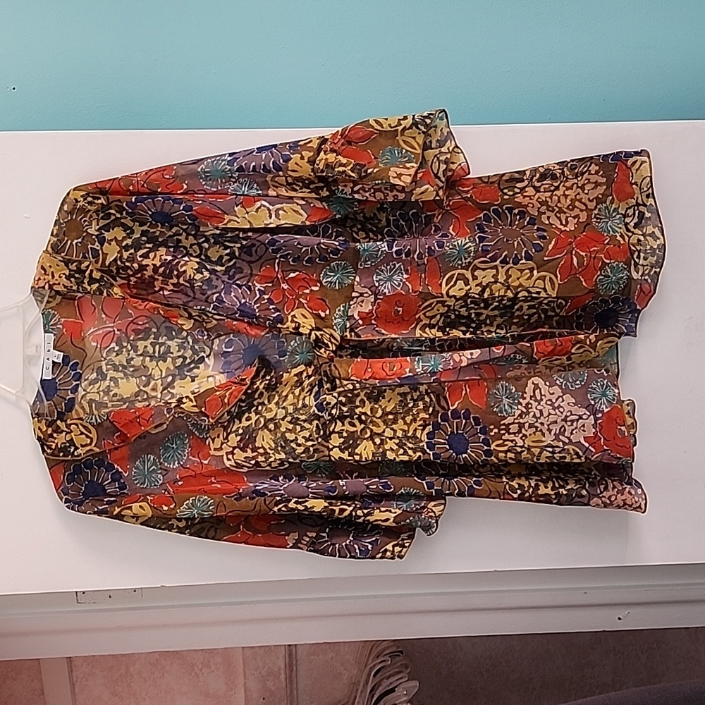 Ladies Cabi Blouse with Upper Waist Tie